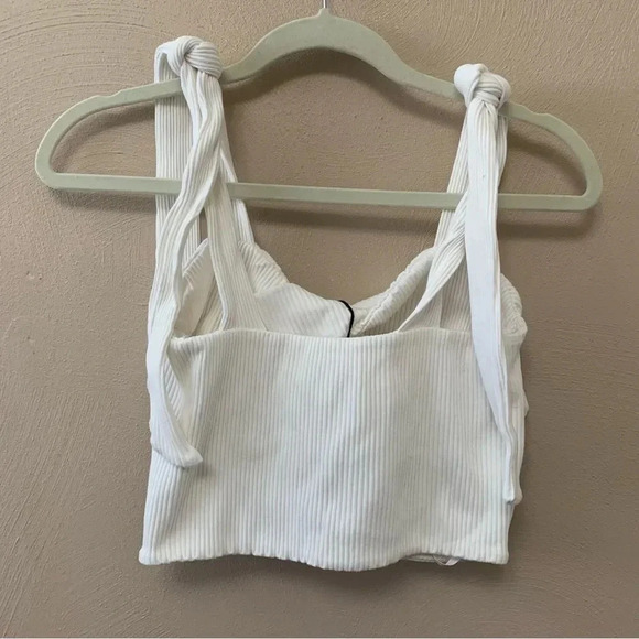 superdown jules tie strap top in white size small NWT new - Picture 4 of 7
